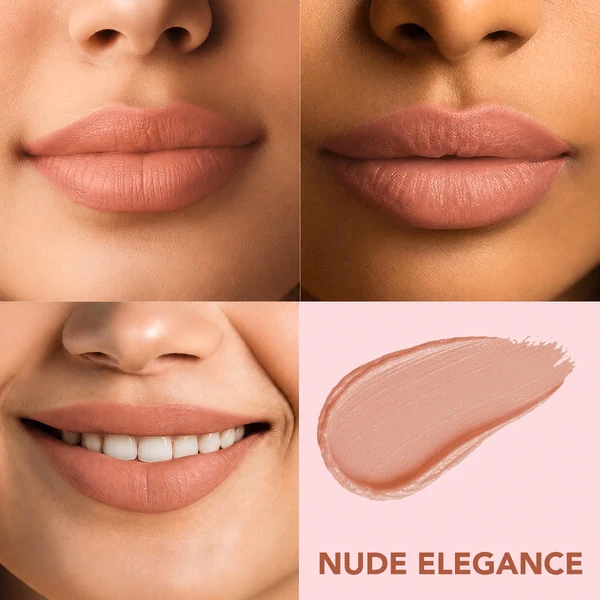 Lotus Make-up - Nude Elegance ,- Ecostay-Lip - Velvet Matte Lip Color with Retinol
