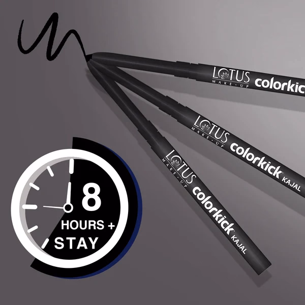 Lotus MakeUp - Black - Colorkick Kajal