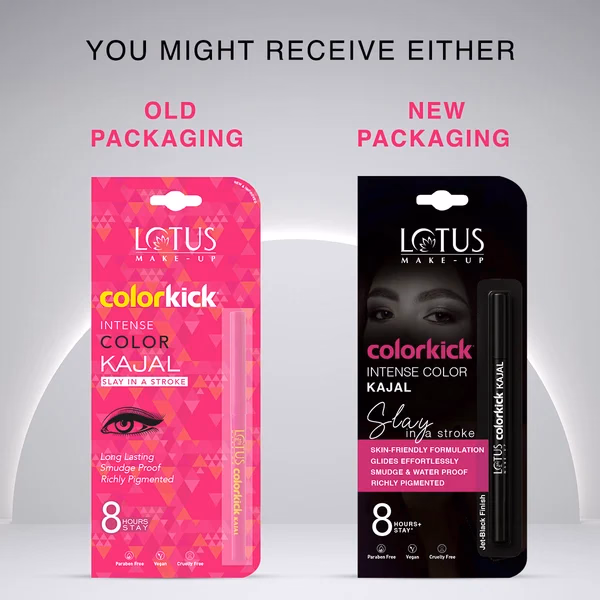 Lotus MakeUp - Black - Colorkick Kajal