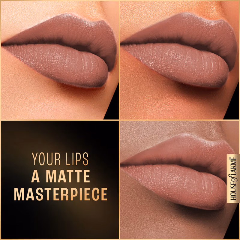 Lakme - Nude Myth - Forever Matte - Liquid Lip Color