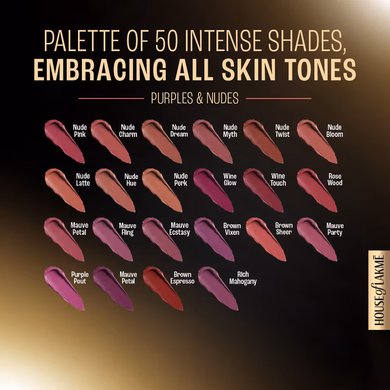 Lakme - Nude Myth - Forever Matte - Liquid Lip Color