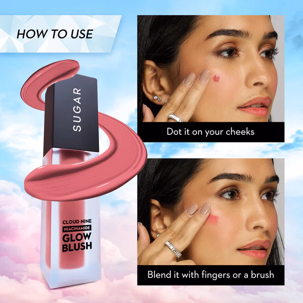 Sugar - Candy Pink - Cloud Nine Niacinamide Glow Blush