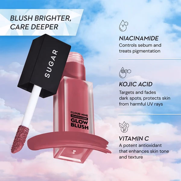 Sugar - Candy Pink - Cloud Nine Niacinamide Glow Blush