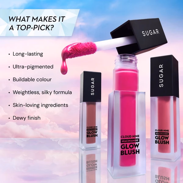 Sugar - Candy Pink - Cloud Nine Niacinamide Glow Blush