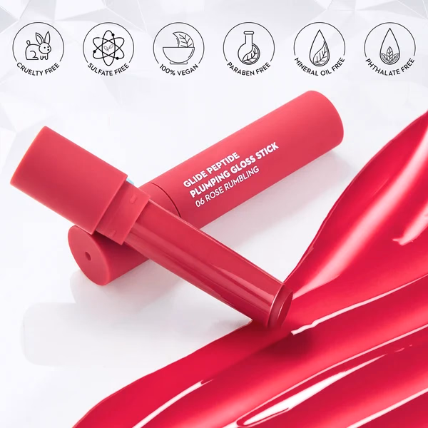 Sugar - Pink Pop - Glide Peptide Plumping Gloss Stick