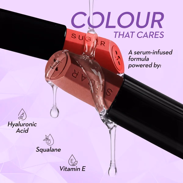 Sugar - Santorini Sunset - Glide Peptide Serum Lipstick