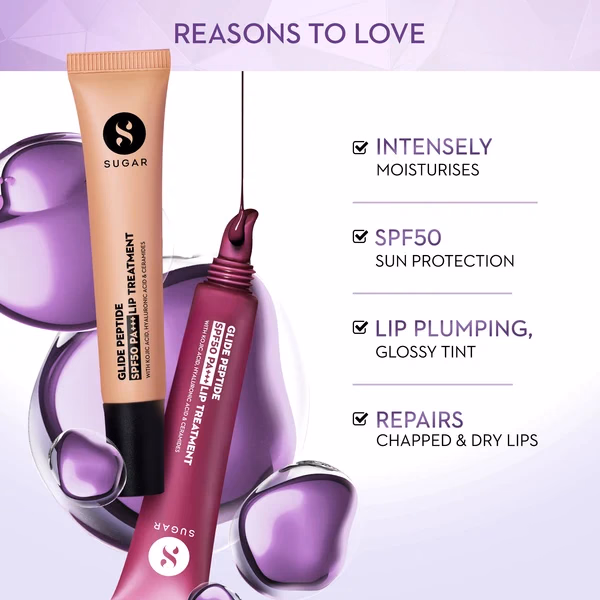 Sugar - Coconut Crunch - Glide Peptide SPF50 PA+++ Lip Treatment