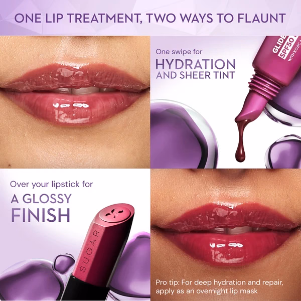 Sugar - Coconut Crunch - Glide Peptide SPF50 PA+++ Lip Treatment