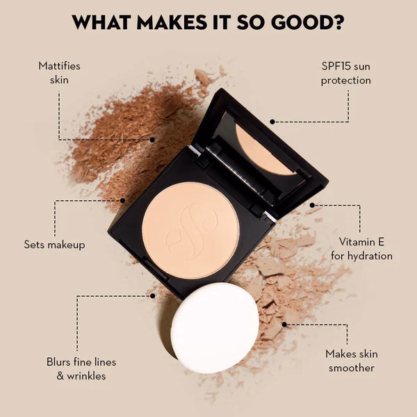 Sugar - Latte - Dream Cover SPF15 Mattifying Compact Powder