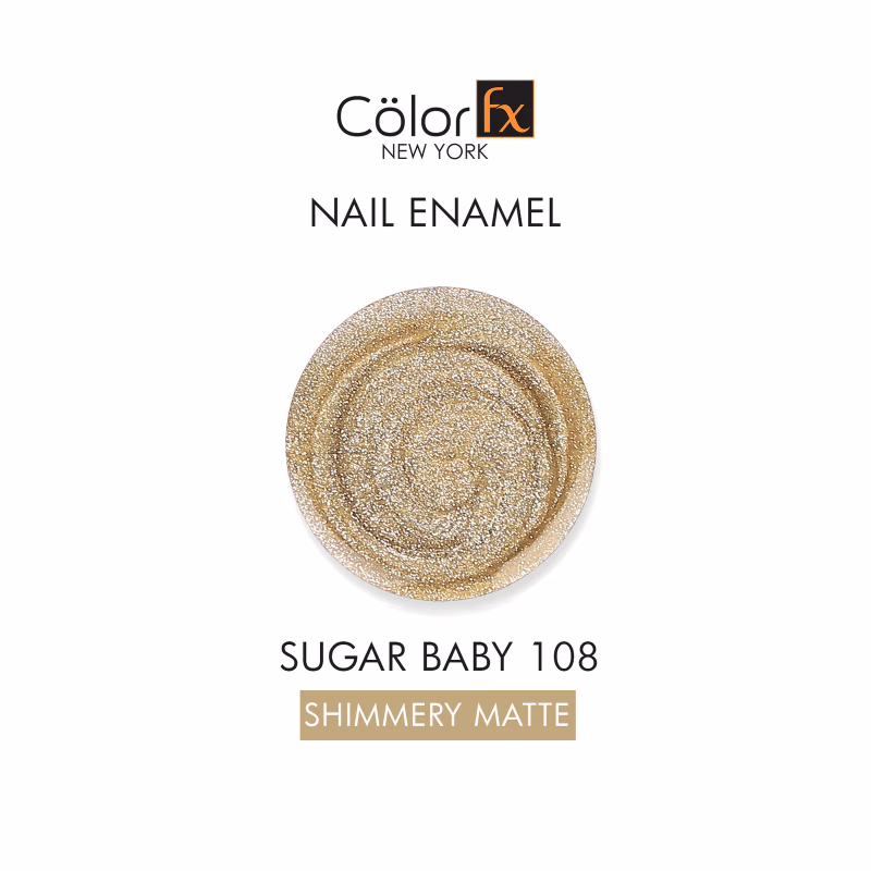 Sugar Fx - Gold - Sugar Baby Nail Polish