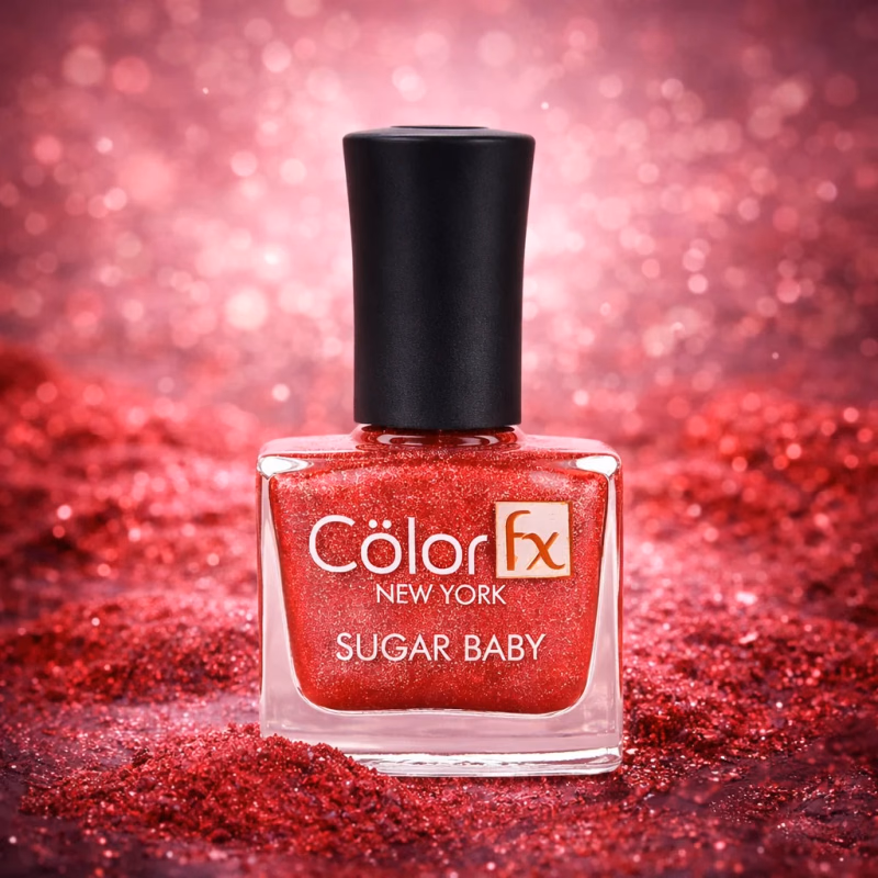 Sugar Fx -Red- Sugar Baby Nail Polish
