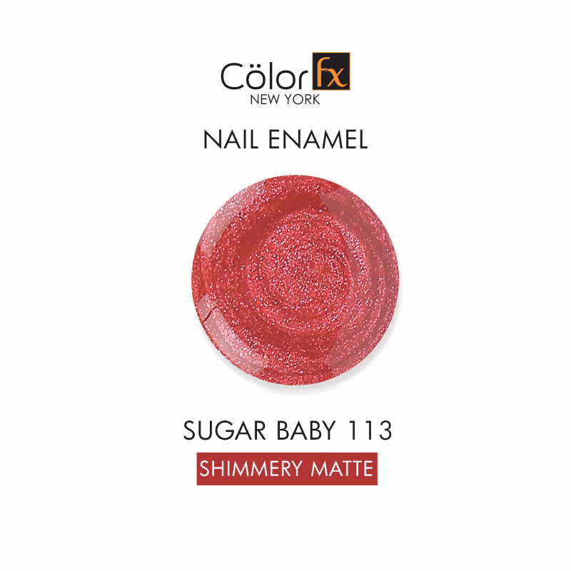 Sugar Fx -Red- Sugar Baby Nail Polish