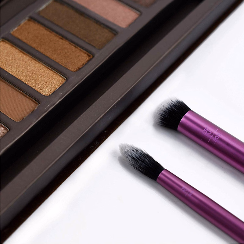 Real Techniques - Perfect Crease Duo,-Eyeshadow Brushes