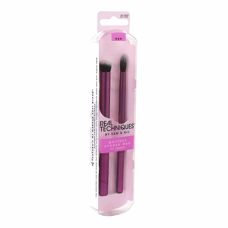 Real Techniques - Perfect Crease Duo,-Eyeshadow Brushes