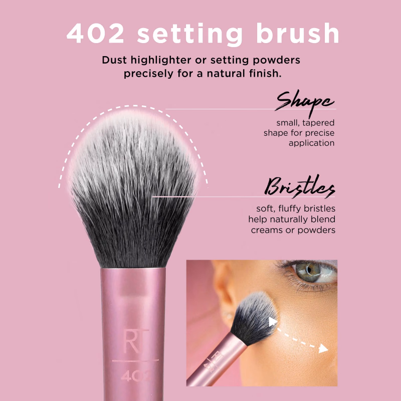 Real Techniques - Setting Fixateur - Makeup Setting Brush