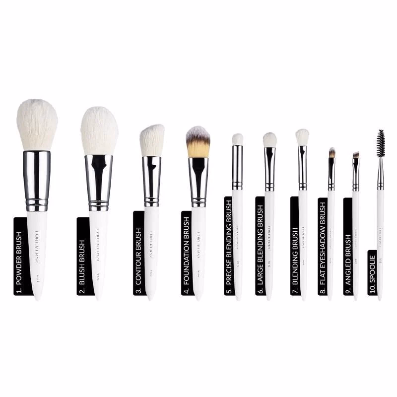 Daily Life Forever52 - 10 Pcs Vegan Brush Set X078-10 Brushes