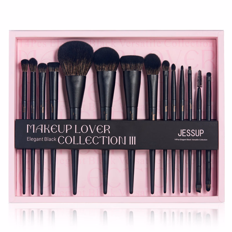 Jessup - Matte Black - Versatile Brush Set Collection 14pcs