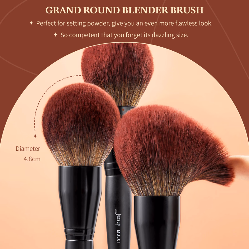 Jessup - Phantom Black - Makeup Lover Makeup Brush Collection