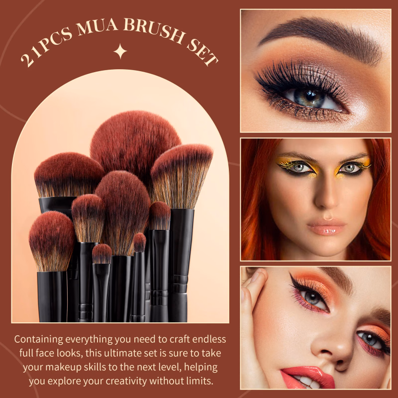 Jessup - Phantom Black - Makeup Lover Makeup Brush Collection