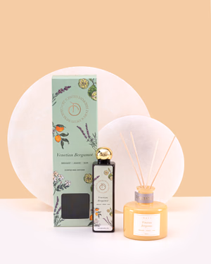 Doft - Venetian Bergamot - Scented Reed Diffuser Set