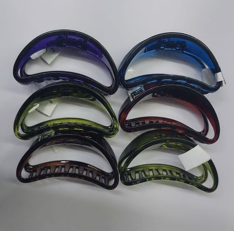 Birdware - Shell Color - Acrylic Material Stone For Women - Pack of 6 pcs