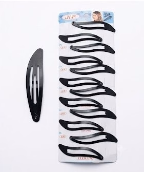 J.P High Profile - TicTok Pins-Hair Clips - Strip with 6 Pairs