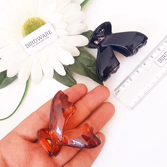 Birdware - Butterfly Hair - Hair Clips for Women and Girls - Pack with 6 pcs