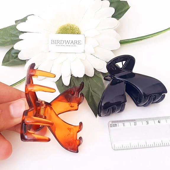 Birdware - Butterfly Hair - Hair Clips for Women and Girls - Pack with 6 pcs