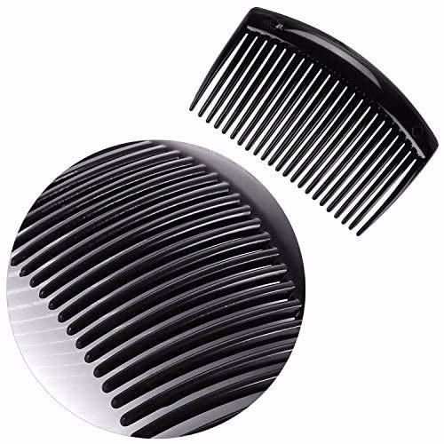 Birdware - Hair Side Combs-French Twist Comb - 23 Teeth Fine Hair Clips for Women