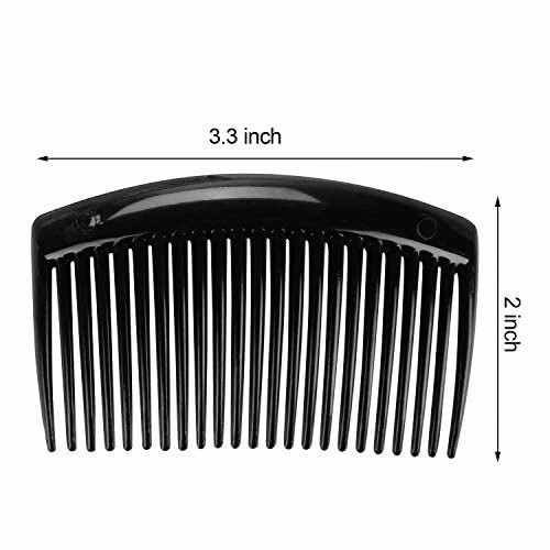 Birdware - Hair Side Combs-French Twist Comb - 23 Teeth Fine Hair Clips for Women