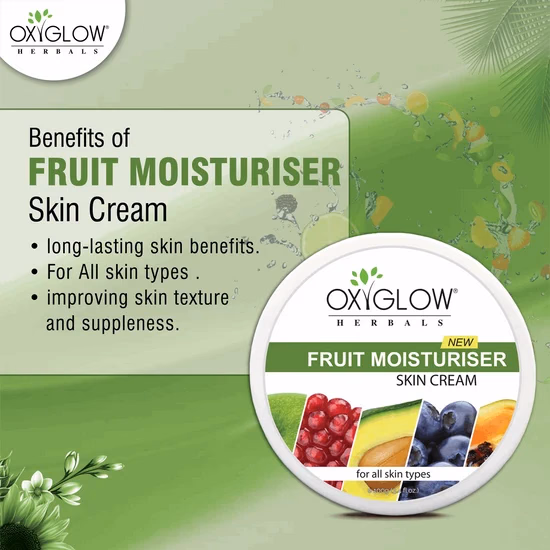 Oxyglow Herbals - Fruit Moisturizer - Skin Cream