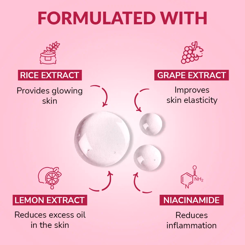Mirabelle - Rice Water - Facial Sheet Mask
