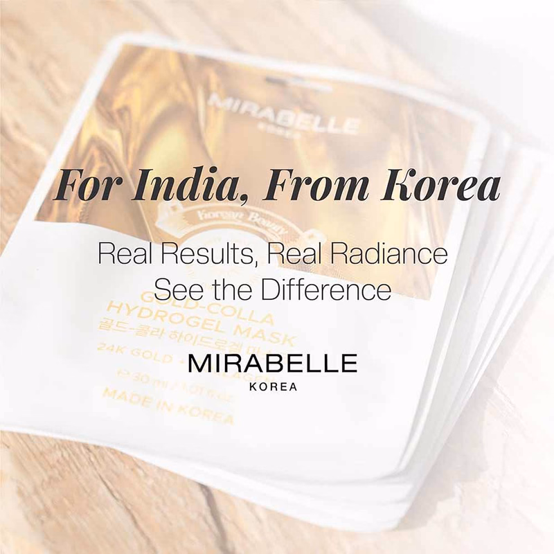 Mirabelle - Gold-Colla - Facial Sheet Mask
