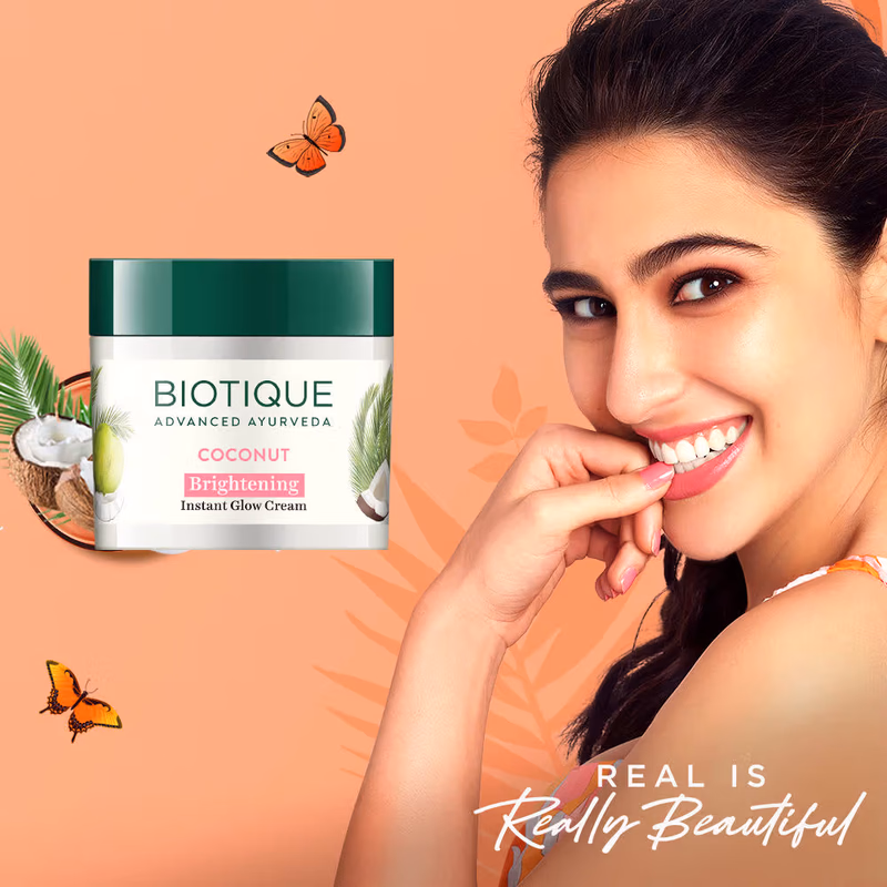 Biotique - Coconut - Brightening - Instant Glow Cream