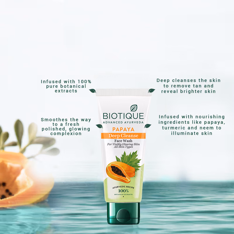 Biotique - Papaya - Deep Cleanse - Face Wash