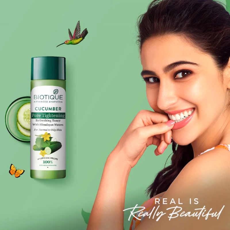 Biotique - Bio Cucumber - Pore Tightening - Refreshing Toner