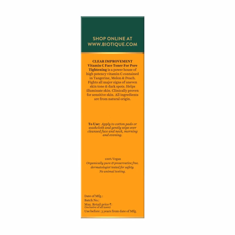 Biotique - Clear Improvement - Vitamin C Face Toner