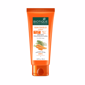 Biotique - Carrot - Sun Shield - 40+spf Sunscreen Lotion