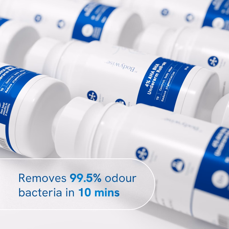 Be Bodywise - Aqua - 4% AHA BHA Underarm Roll-on