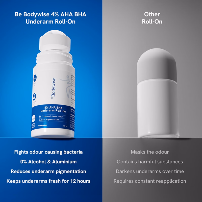 Be Bodywise - Watermelon - 4% AHA BHA Underarm Roll-on