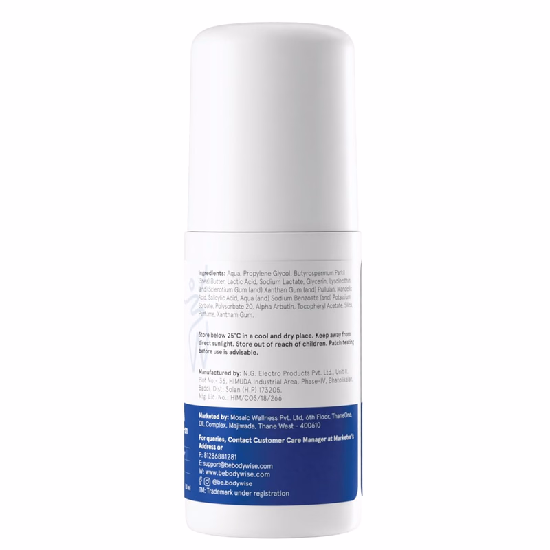 Be Bodywise - Watermelon - 4% AHA BHA Underarm Roll-on