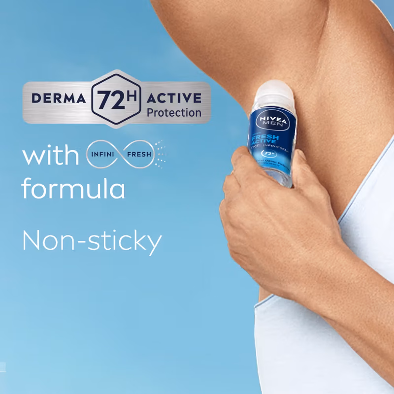Nivea Men - Fresh Active - Deodorant Roll On