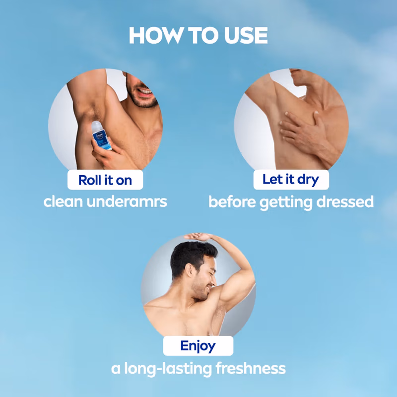 Nivea Men - Fresh Active - Deodorant Roll On