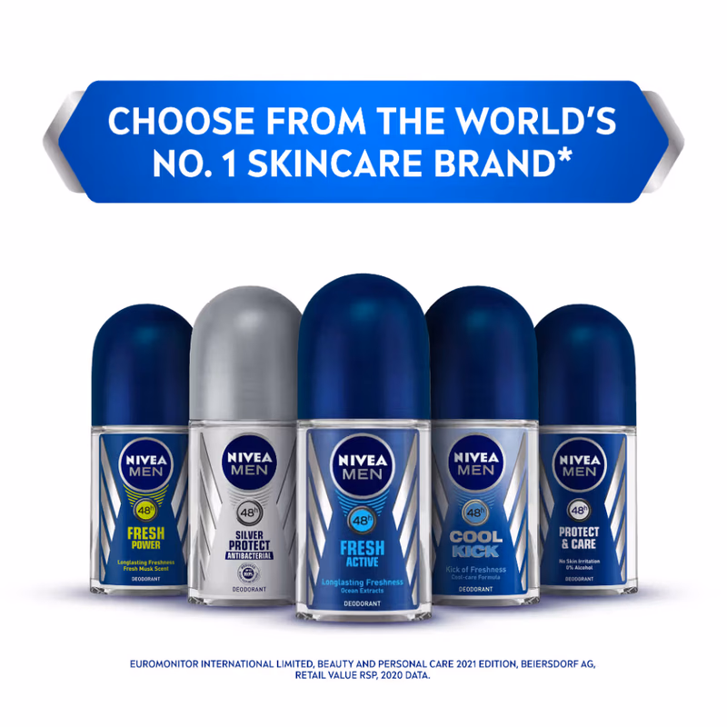 Nivea Men - Cool Kick - Deodorant Roll On
