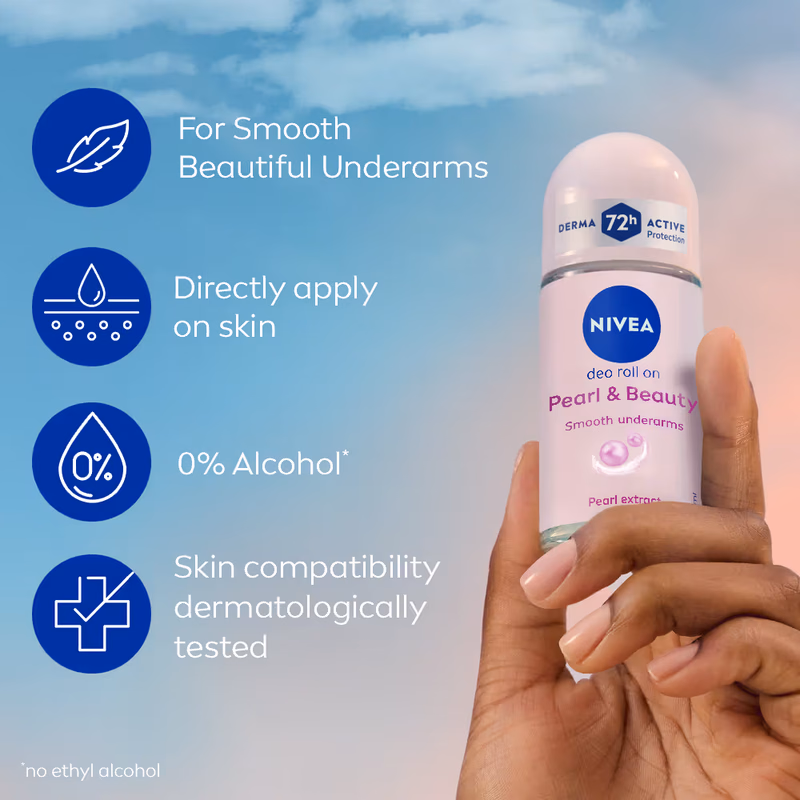 Nivea Men - Pearl & Beauty - Deodorant Roll On