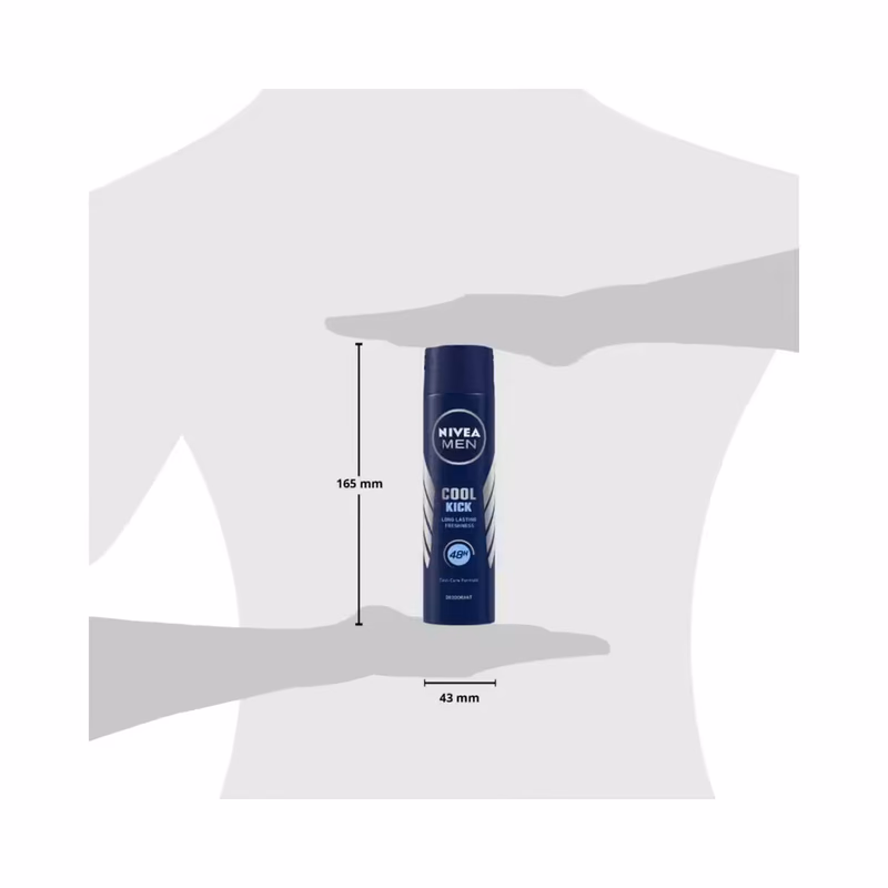 Nivea Men - Cool Kick - Quick Dry - Deodorant 72H Long lasting Freshness
