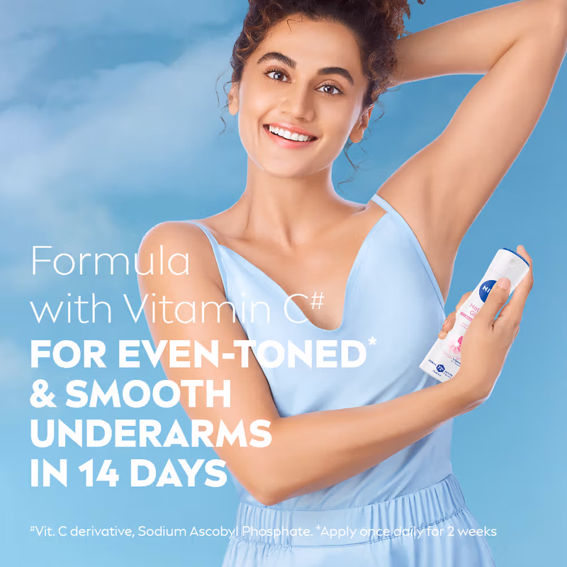 Nivea - Natural Glow - Smooth Skin - Even Tone Underarms & 72H Odour Protection
