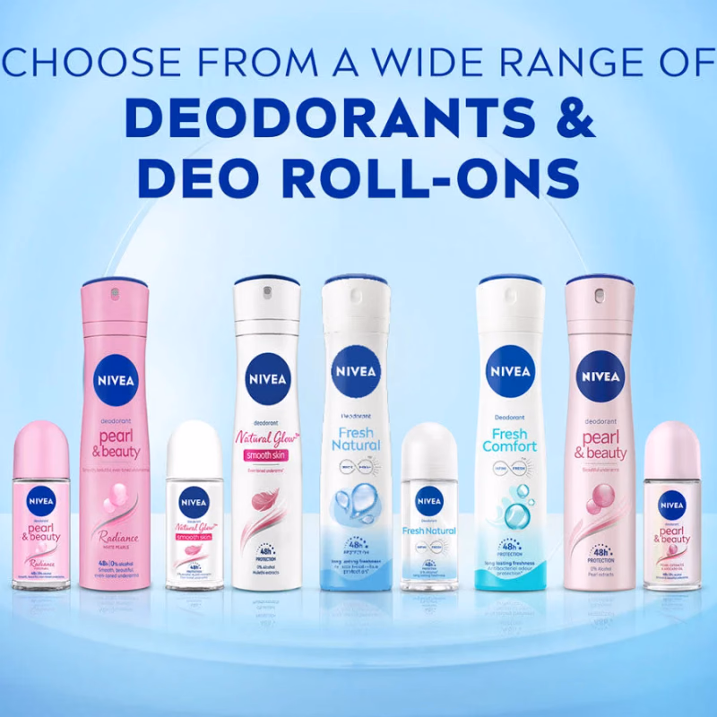 Nivea - Fresh Natural -Infini Fresh- Smooth Skin-48H Odour Protection