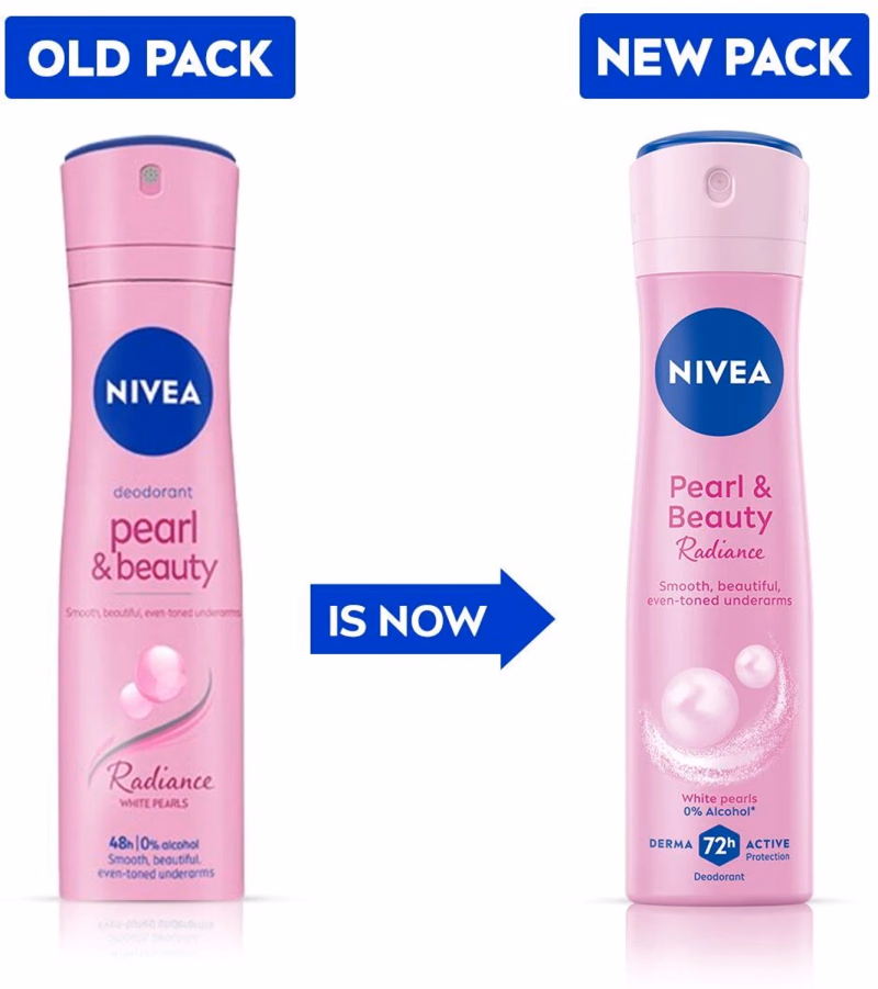 Nivea - Pearl & Beauty - Radiance - Deodorant Spray