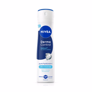 Nivea - Derma Control - Defend - Deodorant Spray | 0% Alcohol Deodorant